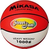 ＜バスケットボール＞MIKASA(ミカサ) トレーニングボール5号 重量約1000g 茶/白 B5JMTRの画像