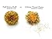 Tuff Kitty Puff Jumbo (2 inch) Sparkle Ball Cat Toy - Jumbo Fuzzy Sparkle for Playful Cats - Assorted Colors - 12Pack