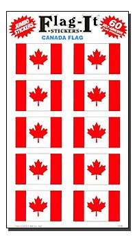 Canada - Country Stickers (60 Pack)