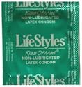 72 Lifestyles Kiss of Mint Condoms - Mint Flavored , Latex, Non-lubricated Condom