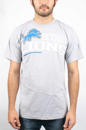 Detroit Lions Arched Horizon Grey T-Shirt