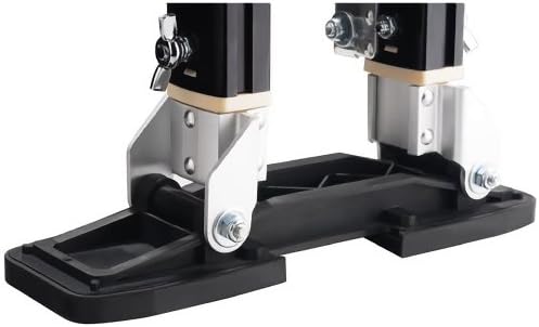 Pentagon Tool Mag Pros Magnesium 24-40" Black Professional Drywall Stilts