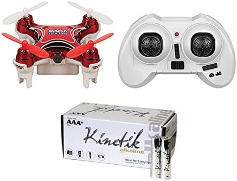 World Tech Elite 35683 2.4ghz Nemo Spy Drone With Camera &amp; Upg 50 Pk Aaa