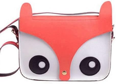 SODIAL(R) Cute Fox Owl Retro Shoulder Messenger Bag