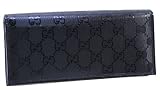 GUCCI グッチ IMPRIMEE インプリメ 2つ折り長財布 BLACK ブラック 244995-FU4HR-1000 【並行輸入品】