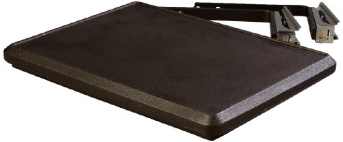 Carlisle Six*Star 662503 Polyethylene (PE) End Shelf, Black