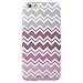Fosmon MATT-DESIGN Chevron Rubberized Protective Hard Case for Apple iPhone 6 / iPhone 6s (4.7