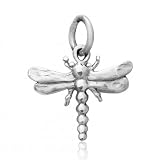 925 Genuine Sterling Silver Dragonfly Charm
