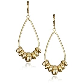 Kenneth Cole New York Urban Patina Gold Orbital Earrings