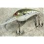 JLVLures Shallow Crankbait Green Shad  Diver Lures JLV Freshwater Smallmouth Steelhead Pike Salmon Trout Perch Whiper Mid Depth Walleye Casting Bass Hook Treble Bronze Boat Dock Brook Bay Fatty Stump River Trolling Weed Surface Topwater Shad