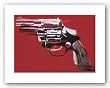 Guns, c. 1981-82 by Andy Warhol 8"x11.25" Art Print Poster