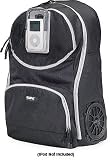 SoundKase Sonic iBoom Backpack with iPod/MP3 player holder and built-in speakers