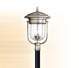 Belvedere 3 Light Aluminum Outdoor Post Fixture