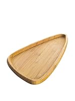 Bambum Bandeja de Comida Triangle B2304 25 cm Beige