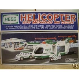 The Hess Toy Truck: Helicopter with Motorcycle and Cruiser, Limited Release 2001 by Hess Toy Trucks