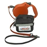 26' Flexi Retractable Tape Leash - Red (M)