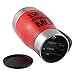 Tera 350ml HOT Stainless Plain Lazy Self Stirring Mug Auto Mixing Tea Coffee Cup Red Office Home Gift Novelty with Tera Dust Cloth