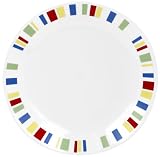 Corelle Livingware 10-1/4-Inch Dinner Plate, Memphis