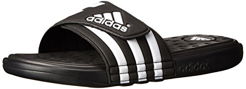 adidas Performance Men s adissage SC Sandal,Black/White/Black,11 M US adidas Performance Men s adissage SC Sandal,Black/White/Black,11 M US