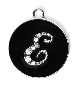 Fleur De Lis Monogram Necklace - E