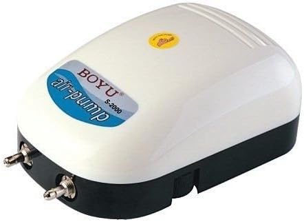 150 Gallon Adjustable Silent Quiet Air Pump Aquarium Fish Tank 2 Outlet 3w