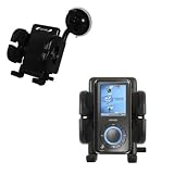 Sandisk Sansa e260R Flexible Car Windshield Holder - Gomadic Brand