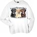 Labrador Retriever dog Vice Versa Adult Sweatshirt