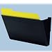 Single Wall Pockets, Cubicle Hanger/ Wall Mount, Wall Mount Incl, Letter, Clear EXP11194