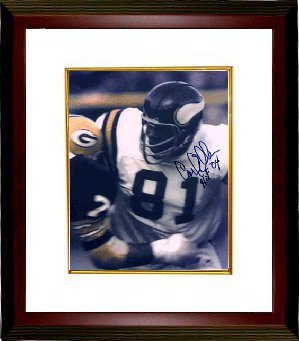 Carl Eller signed Minnesota Vikings 8x10 Photo Custom Framed