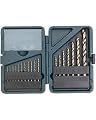 Bosch CO18 18 Piece Cobalt Twist Drill Bit Assortment in Plastic Case
