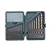 Bosch CO18 18-Piece Cobalt Twist Drill Bit Assortment in Plastic Case