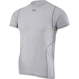 Louis Garneau 2012 Men's Mesh Carbon Short Sleeve Base Layer - White - 1070175-019