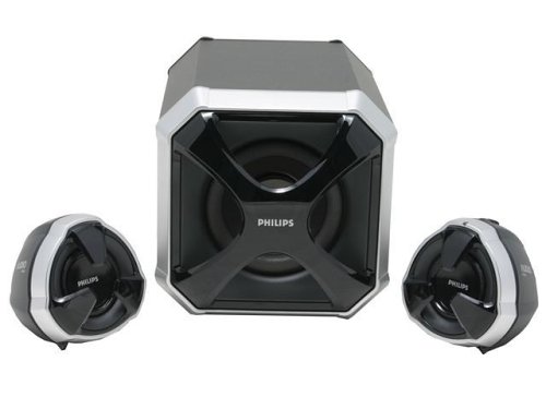 Childrens Toyshop  Computer : Philips MMS430 2.1 Channel Speaker System - 100W