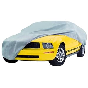 Coverking UVCCAR3S98 Gray Coverguard Universal-Fit Car Cover – Fits Sedans Up To 16 Ft 8 Inches
