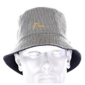 Evisu denim bucket hat