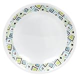 Corelle Livingware 8-1/2-Inch Luncheon Plate, Chocolate Mint