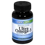 Heaven and Earth Ultra Omega-3 Softgels, 90-Count Bottles