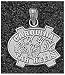 Logo Art North Carolina Tar Heels Sterling Silver Team Font Pendant