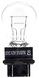 Sylvania 3157 LL Long Life Miniature Lamp, (Pack of 2)