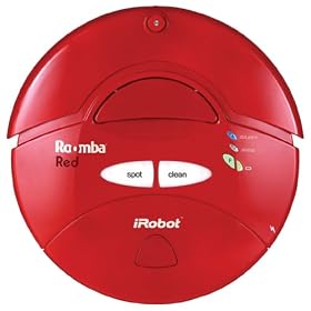 iRobot Roomba Intelligent Floorvac Robotic Vacuum, Red
