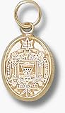 U.S. Naval Academy Seal In Oval 10K Charm/Pendant