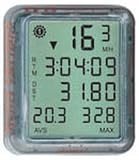 Planet Bike Prot�g� 8.0 Cycle Computer 8 8 Functions Clear