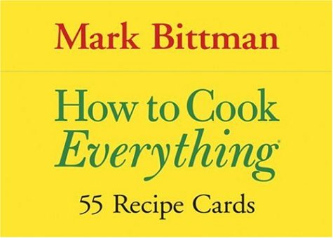 How to Cook Everything: 55 Recipe Cards (Cook