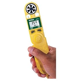 Extech 45118 Mini Waterproof Thermo Wind Anemometer