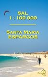 Sal 1:100.000. Mit Stadtplan Santa Maria und Espargos: (Kap Verde)