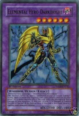 Yu-Gi-Oh Tactical Evolution - Elemental Hero Darkbright Ultra Rare TAEV-EN042