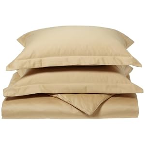 Luxury Manor 800-Thread Count Solid Cotton Duvet Set