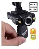 HD Car Dashboard Camera Car Accident DVR with LCD and 140 degree wide angle lense IR NIght Vision (includes free silicone jelly watch)