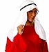 Alexanders Costumes Story of Christ Mantle Head Scarf, White, One Size