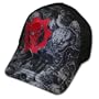 Gears of War Enemies All Over Black Flex Fit Hat